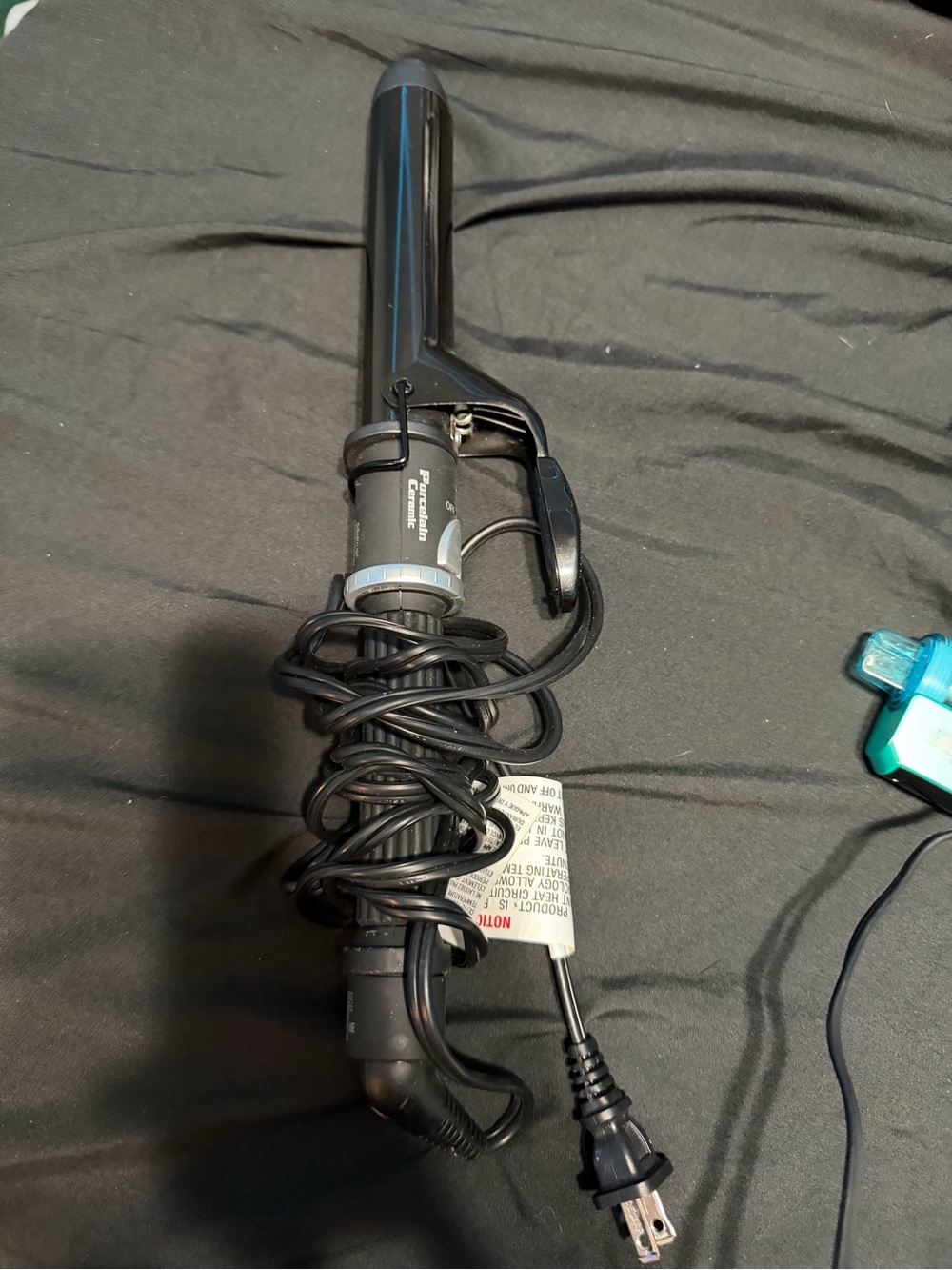 1" Black Curling Iron - Professional Styling